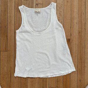 Sezane John Tank Top Cotton Linen Blend M